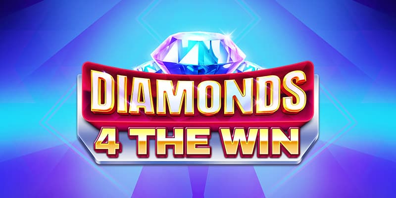 Diamonds 4 The Win Banner