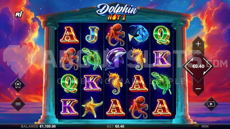 A casino slot at the ocean.