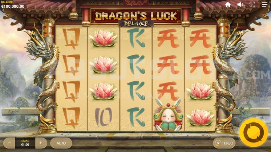 A casino slot with a Chinese theme.