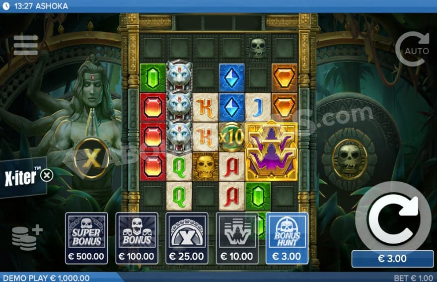 X-iter with 5 different buying options presented.