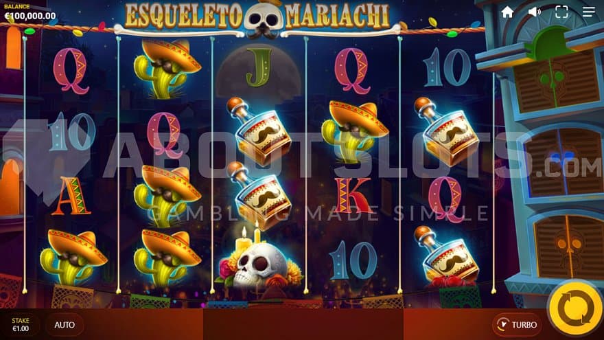 A casino slot in a Mexican village.
