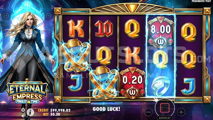 Scatter Symbols on reels 1 and 2.