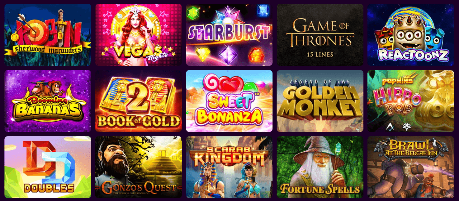 A picture containing text, slot machine, bunch, canDescription automatically generated