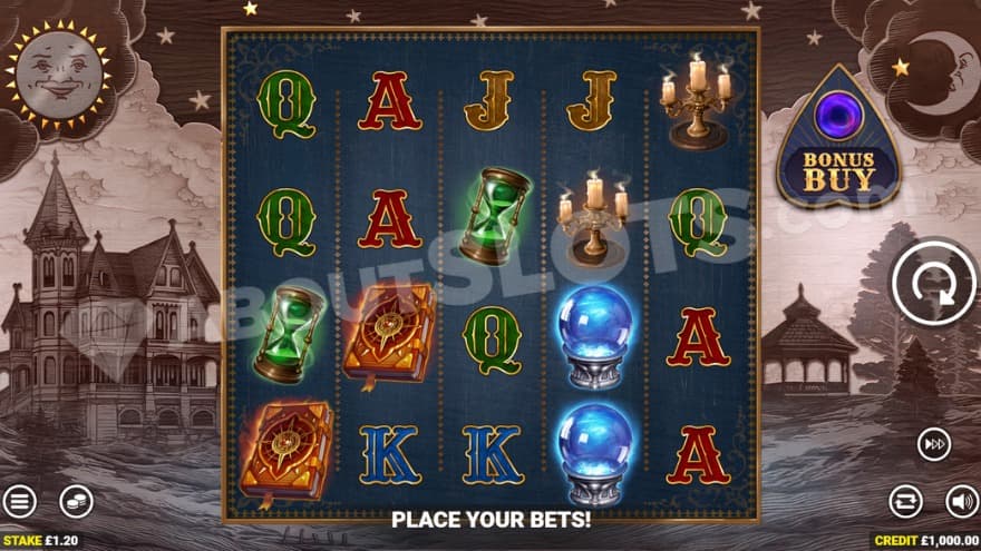 Base game where you can see a manor to the left.