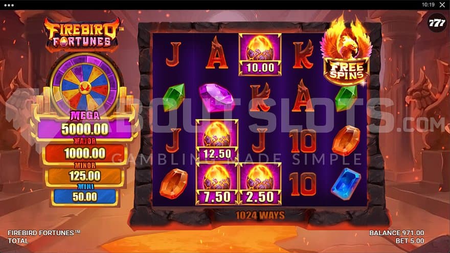 A casino slot in the underground.