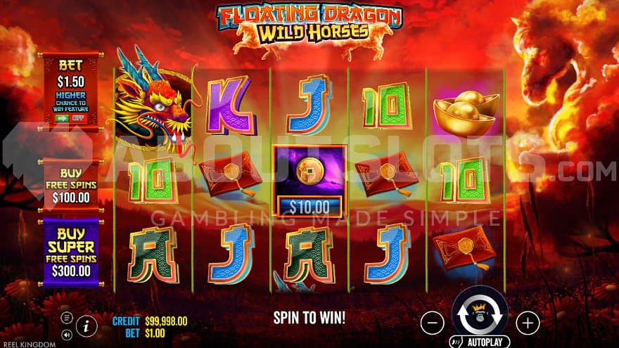 A casino slot with a Chinese theme.