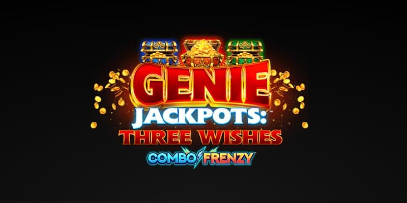 Genie Jackpots: Three Wishes Combo Frenzy Banner