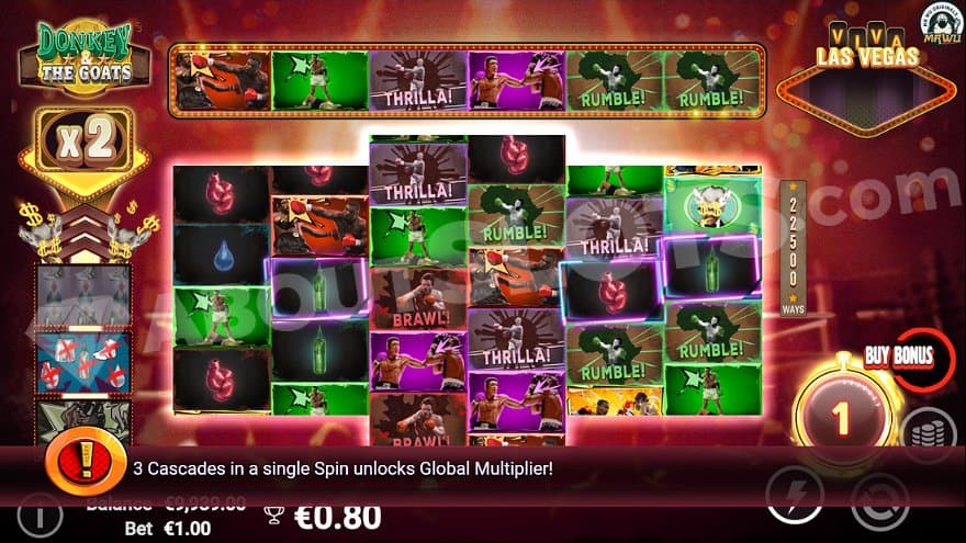 Free Spins with an extra row of reels 3 and 4.