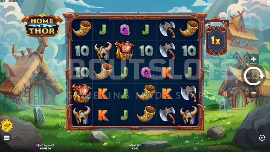 A casino slot in a small village.