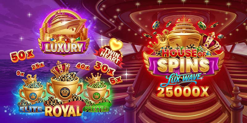 House of Spins Lux Wave Banner