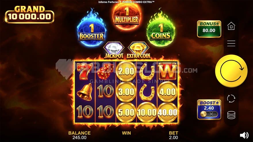 A casino slot with a space theme.