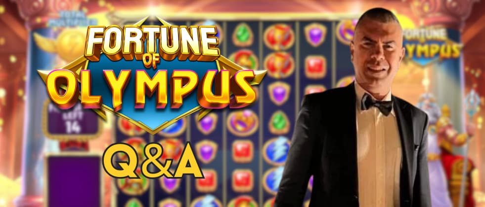 Banner showing the logo of Fortune of Olympus and Anastasios Ioannidis.