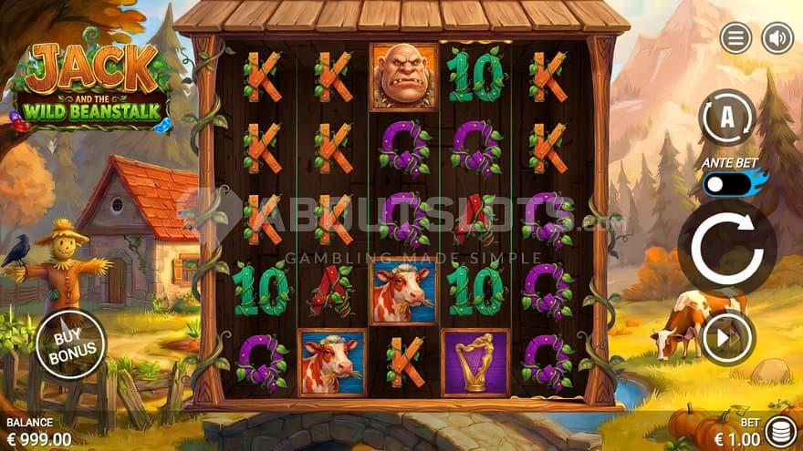 A casino slot with a cartoonish look.