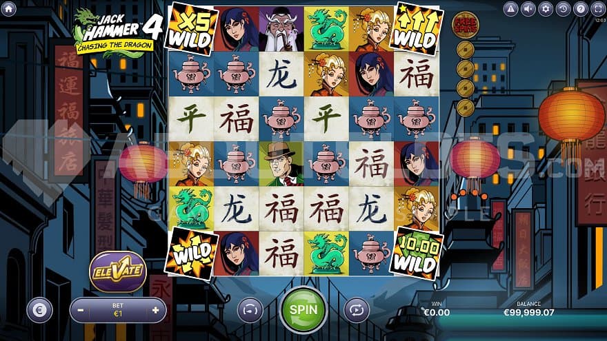 A casino slot in China Town.