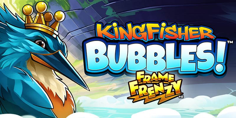 Kingfisher Bubbles Frame Frenzy Banner