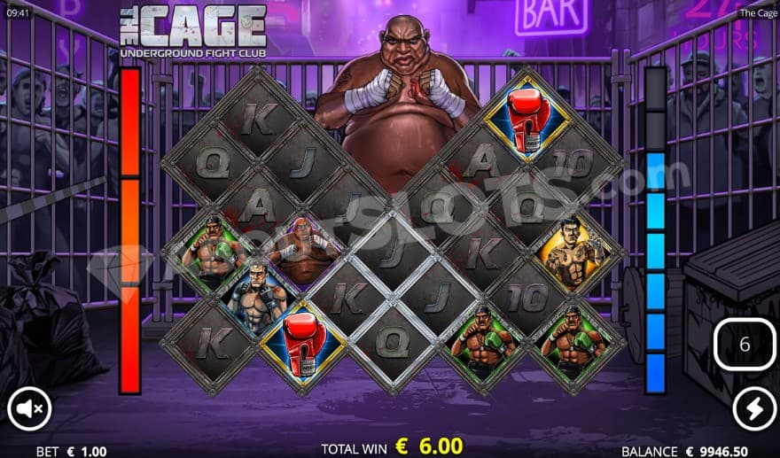 Fight 1 with Big Fatty in the background.