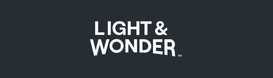 Light & Wonder Banner showing logo