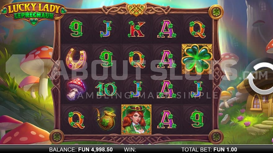 A casino slot in the woods.