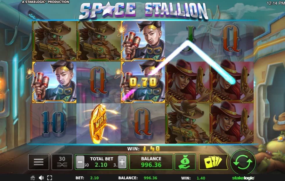 Space Stallion Slot Gameplay