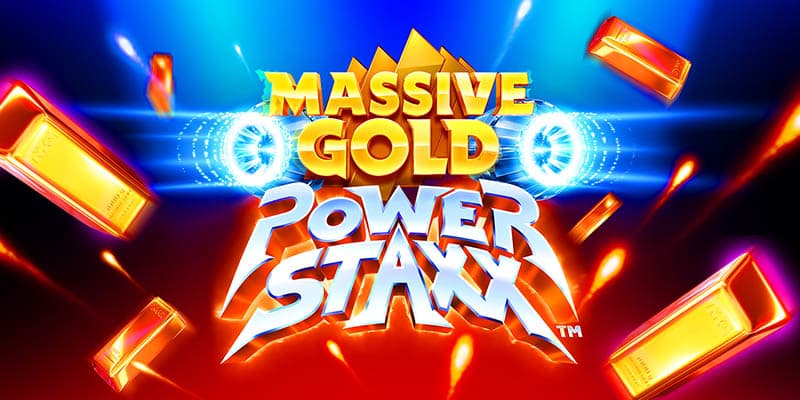 Massive Gold Power Staxx Banner