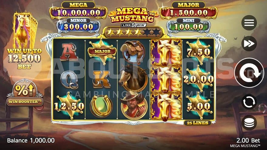 A casino slot in the American West.