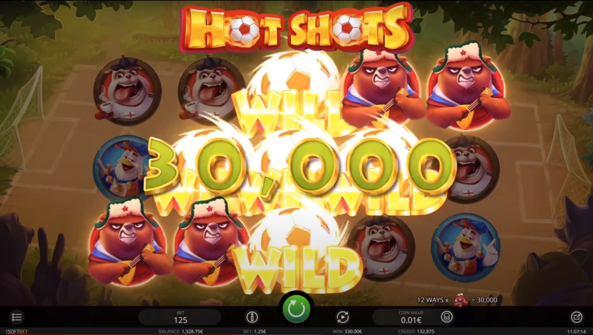 Hot Shots 2 Slot gameplay