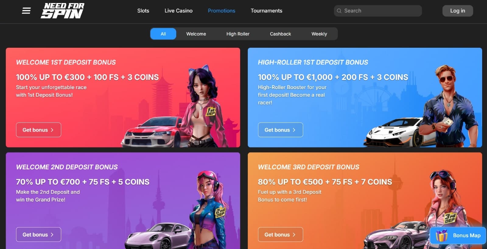 Freispiele-Spiele im Casino Need for Spin: Die besten Titel im Überblick
