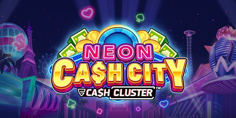 Neon Cash City Banner