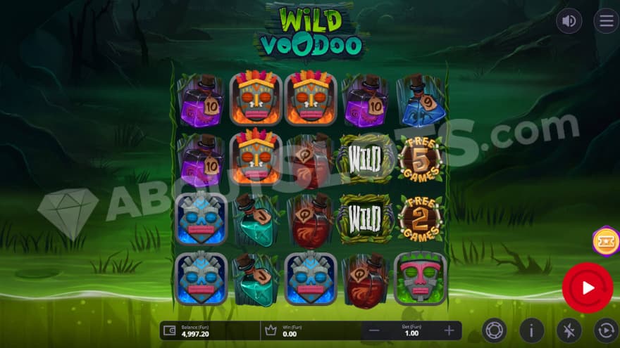 Base game where you can see a green swamp in the background.