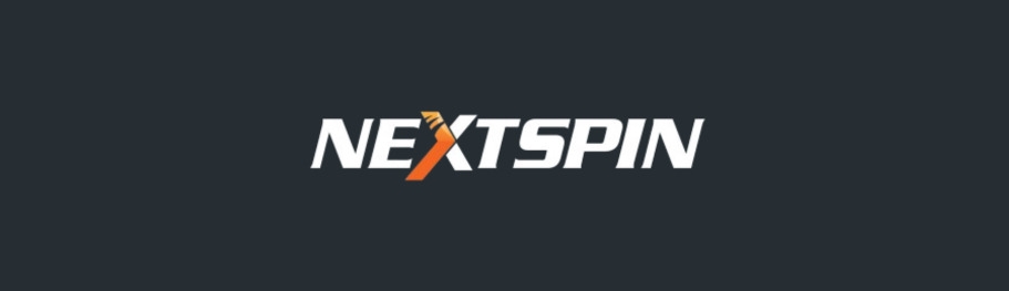 NextSpin Banner showing logo