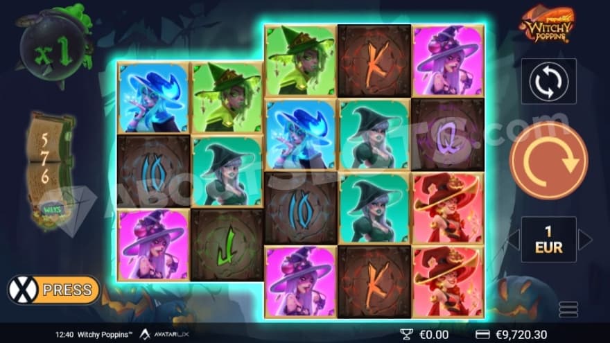 A screenshot from the base game view