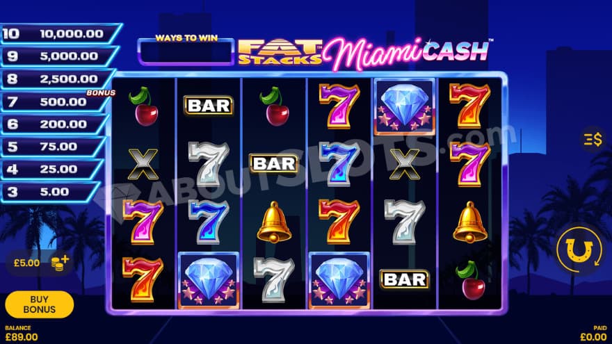 Base game where you can see palm trees in the background.