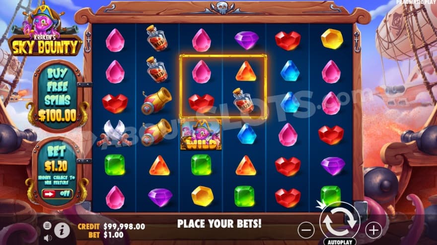 Base game where you can see ships in the background among the clouds.