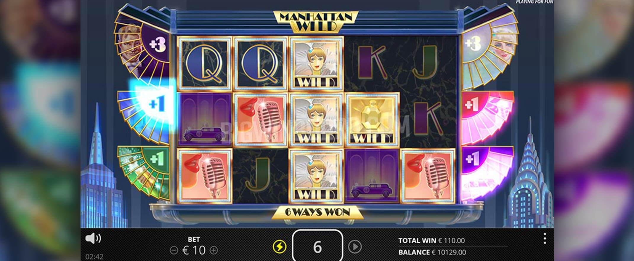 Manhattan Goes Wild Slot Gameplay