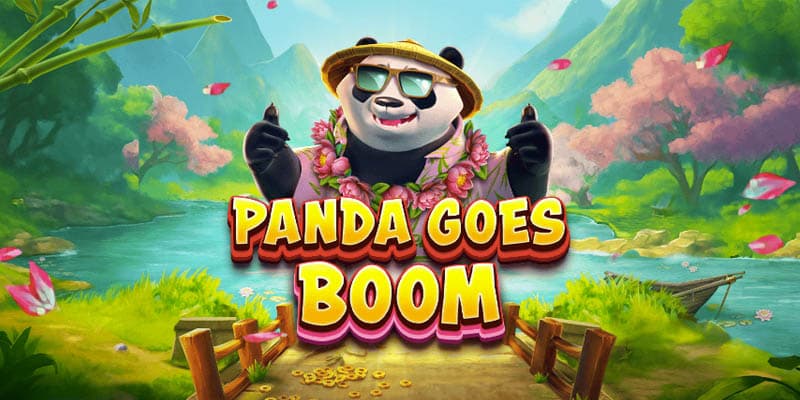 Panda Goes Boom Banner