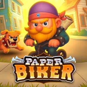 Paper Biker Slot Image