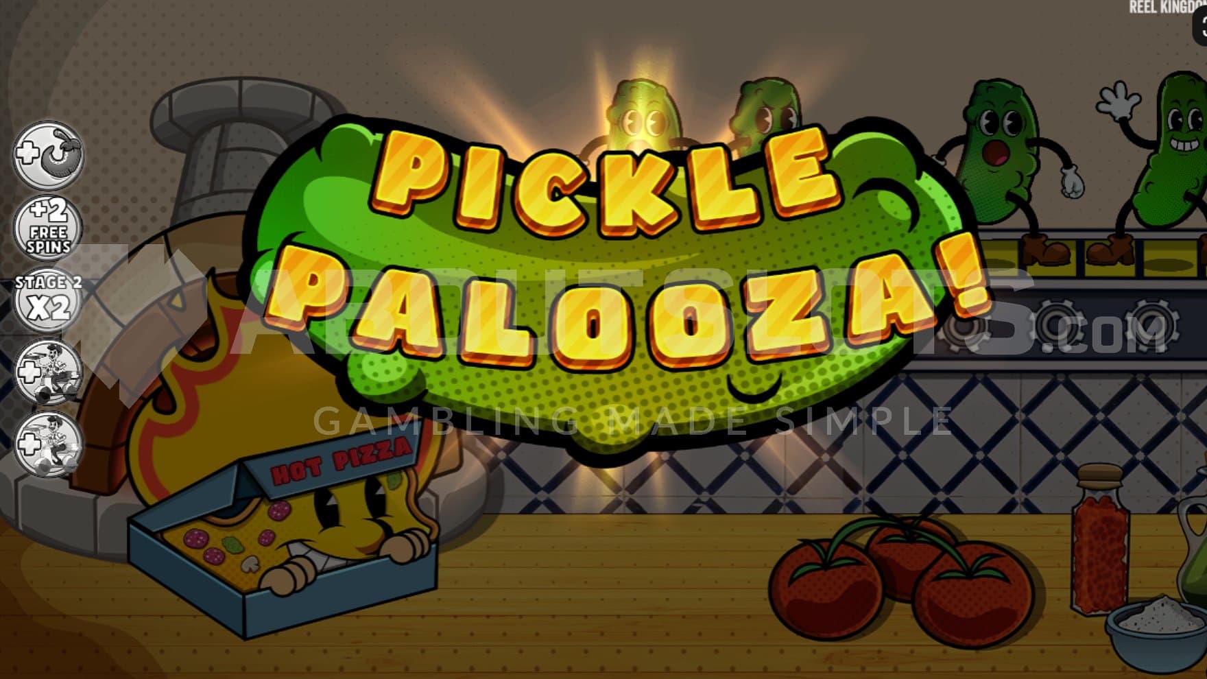 Entry screen when triggering the Free Spins.