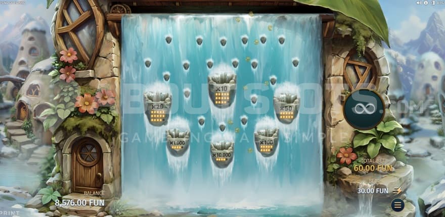 A screenshot of the River Prize feature.