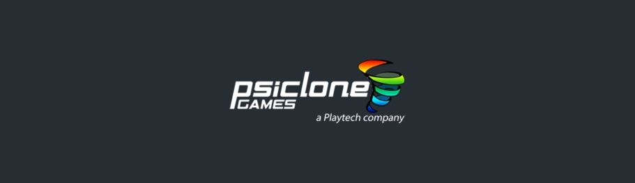 Psiclone Games Banner showing logo