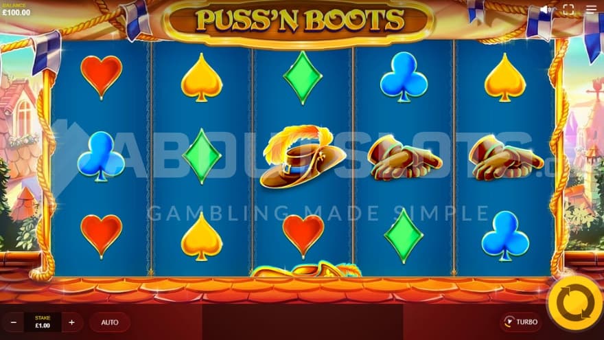 A casino slot with 5 reels and 3 rows.