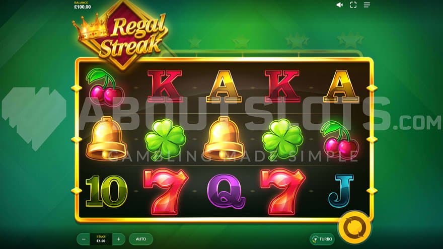 A casino slot with 5 reels and 3 rows.