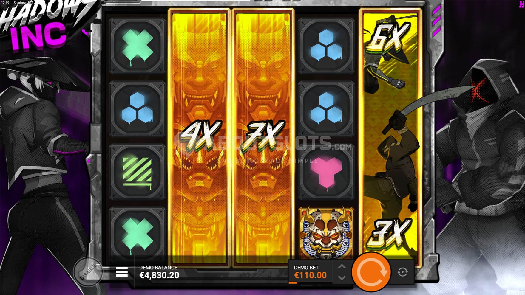 Screenshot of the DuelReels feature triggered in the base game from the Feature Buy menu.