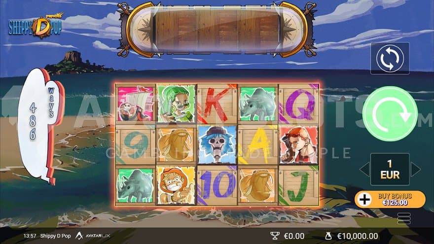 A casino slot at sea.