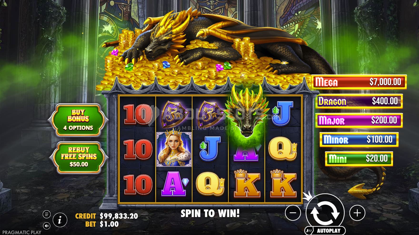 Sleeping Dragon Ultra Dark (Pragmatic Play) Demo and Slot Review