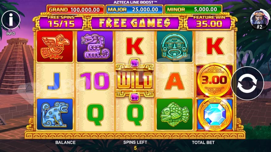 An image of the Free Spins feature