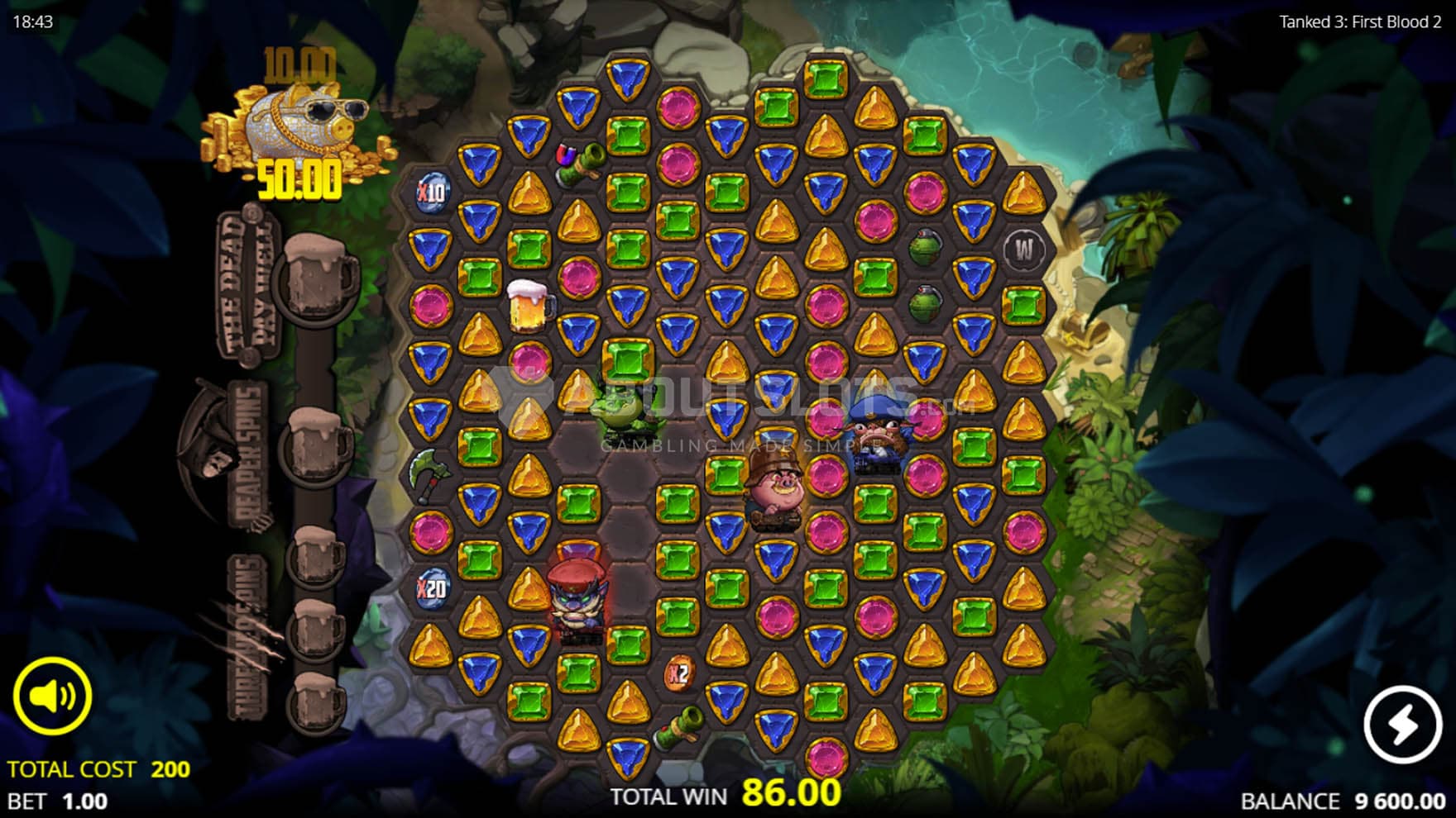 Grid in the base game expanded to a maximum size.
