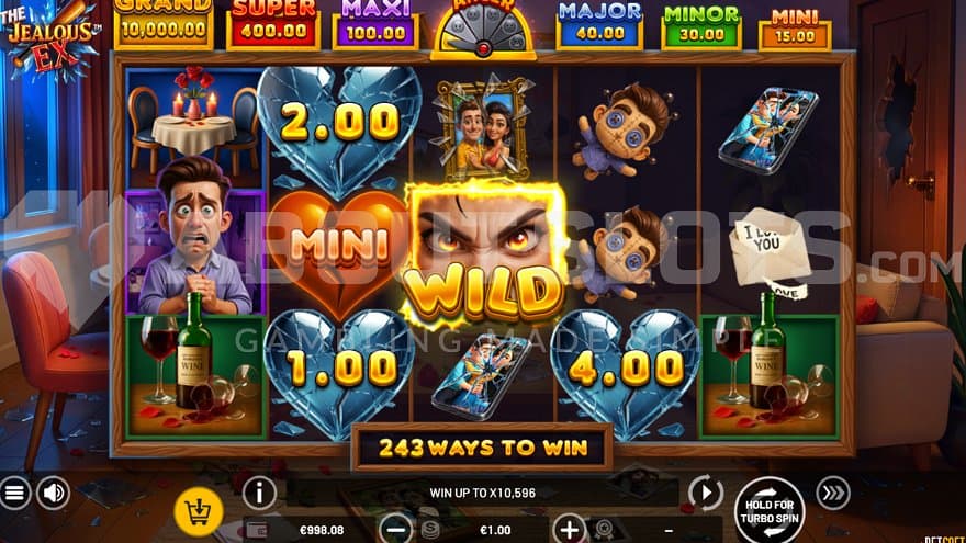 A casino slot with a jealous ex-girlfriend.