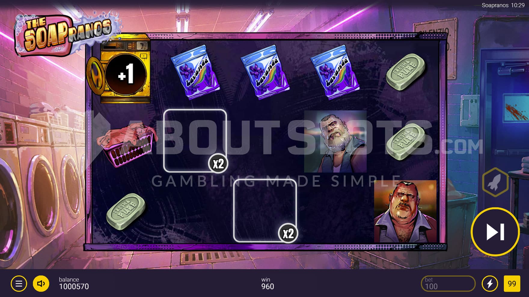 Wild symbol generated from a win, increasing the multiplier on its position.