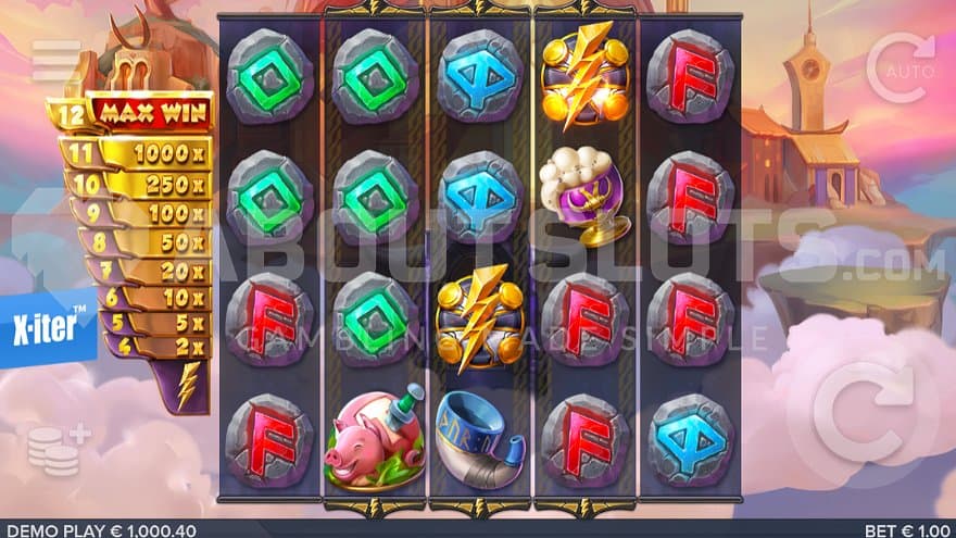 A casino slot in the sky.