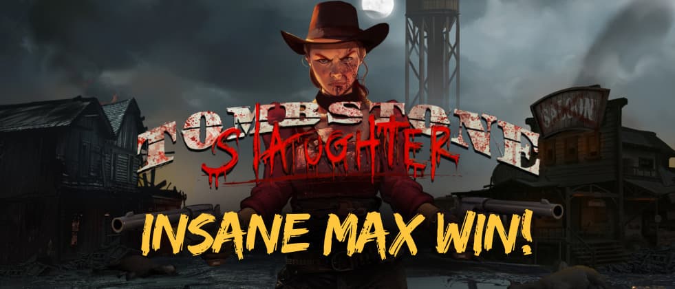 A crazy max win has been hit on Nolimit City's gritty and gory Wild Western-themed game